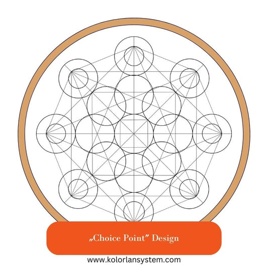 Create Your Own Kolorlan Coaster: "Choice Point" Design