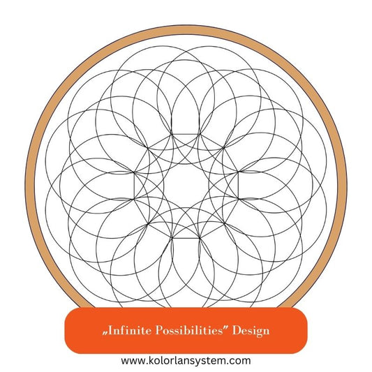 Create Your Own Kolorlan Coaster: "Infinite Possibilities" Design