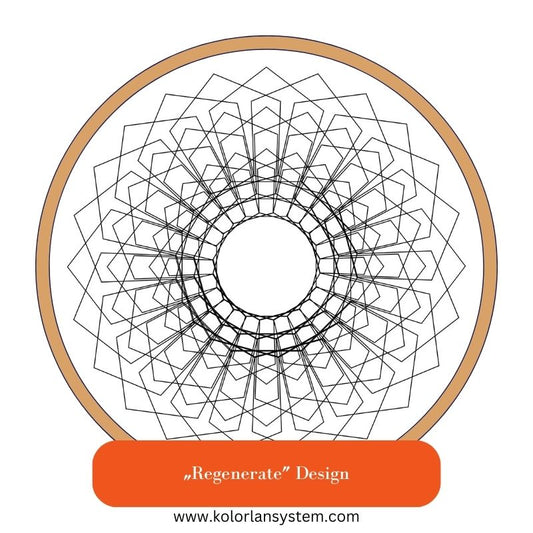 Create Your Own Kolorlan Coaster: "Regenerate" Design