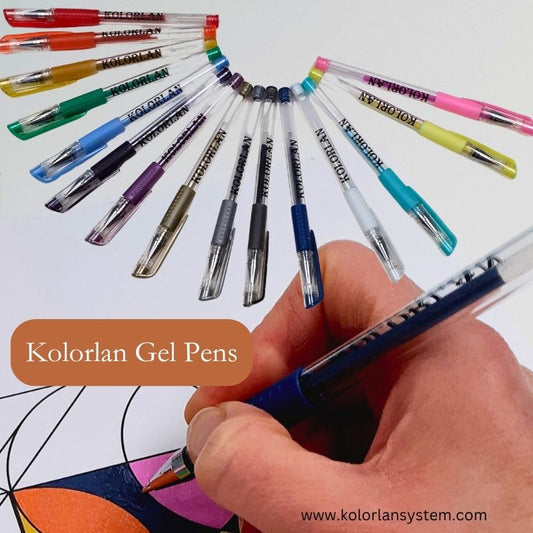 Gel Pens for the Kolorlan System