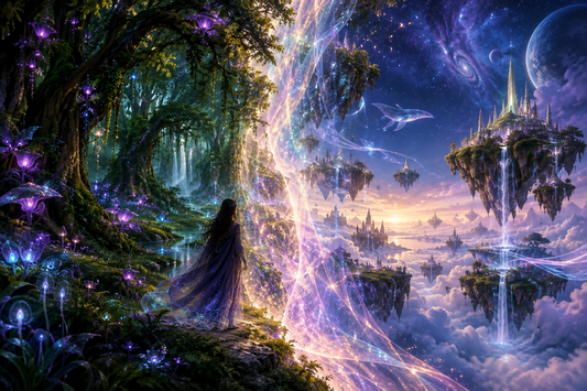 Magical image expressing a permeable boundary