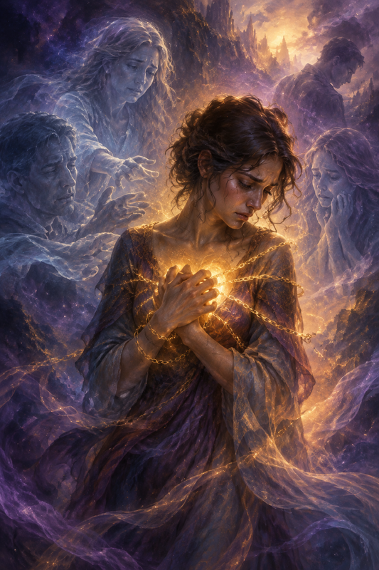 An imagined image to convery the dilemma of "When I say no I feel guilty"