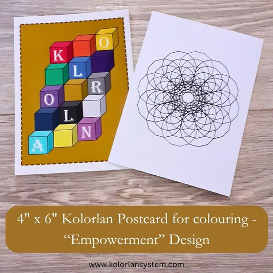 4" x 6" Postcard - Empowerment Design