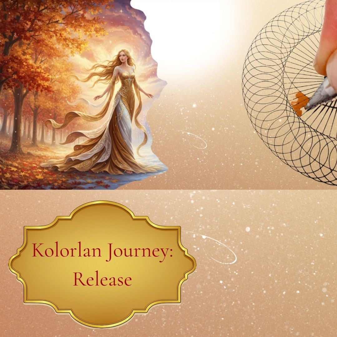 Kolorlan Journey: "Release" Adult Colouring Kit