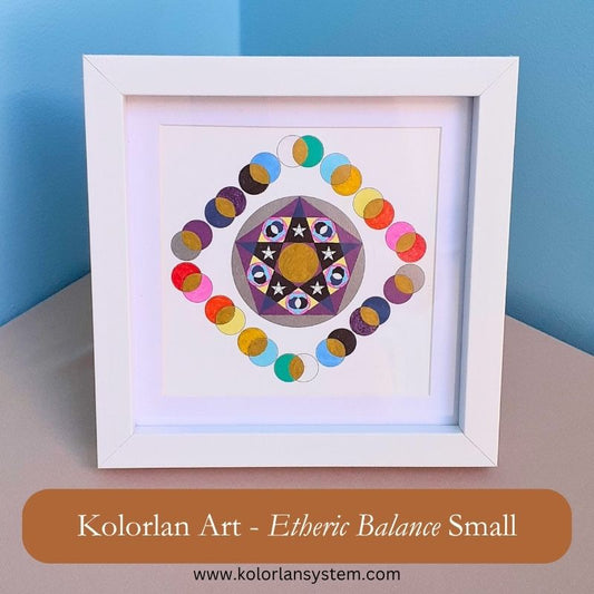 Etheric Balance 5"x5" Kolorlan Art