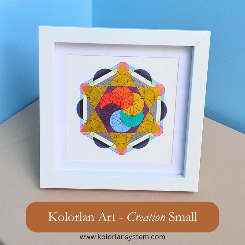 Creation 5"x5" Kolorlan Art