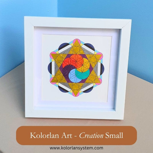Creation 5"x5" Kolorlan Art