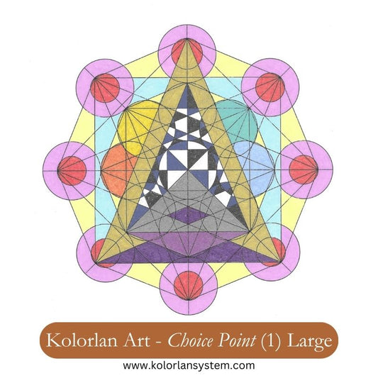 Choice Point (1) 10"x8" Kolorlan Art