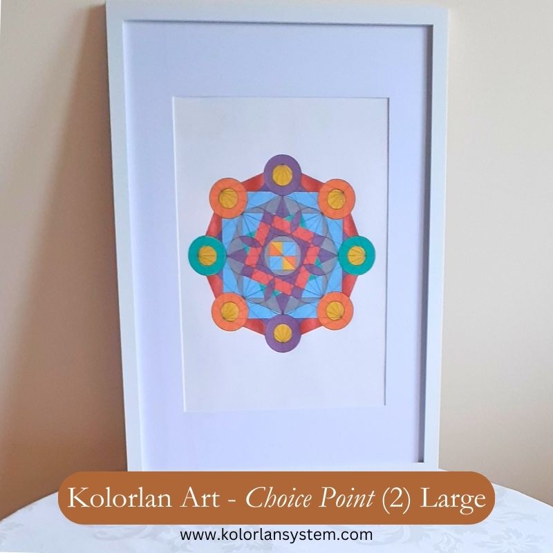 Choice Point (2) 10"x8" Kolorlan Art