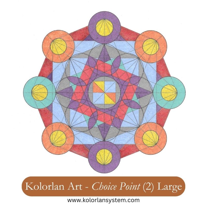 Choice Point (2) 10"x8" Kolorlan Art