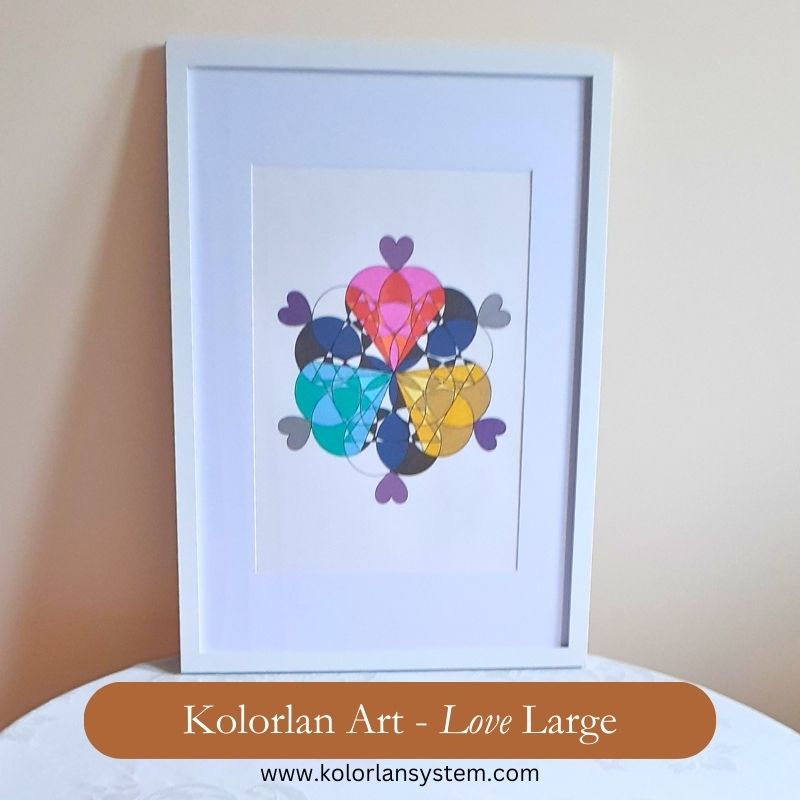 Love (1) 10"x8" Kolorlan Art