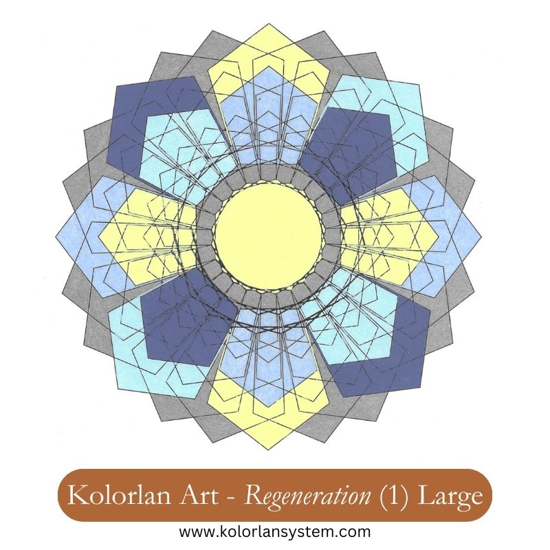 Regeneration (1) 10"x8" Kolorlan Art