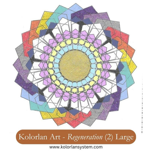 Regeneration (2) 10"x8" Kolorlan Art