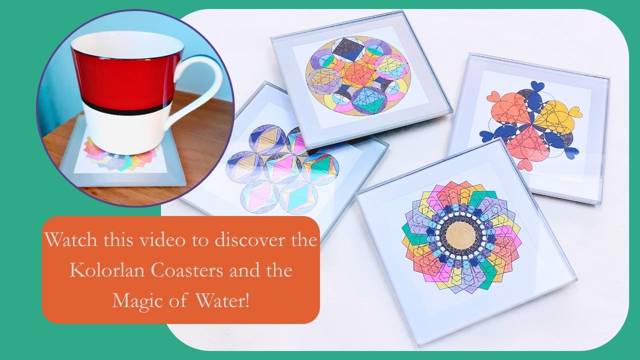 Load video: Click here to watch a short video showing the Kolorlan coaster with packaging and description