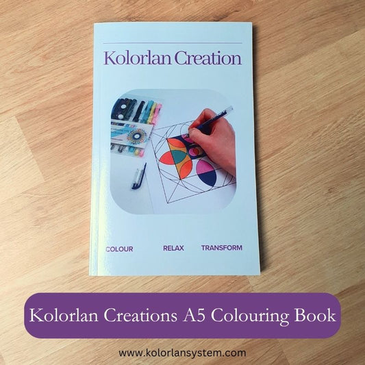 Kolorlan Creations A5 Adult Colouring Book