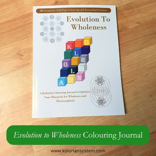 Kolorlan Colouring Journal - Evolution to Wholeness