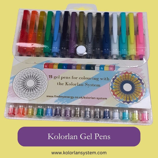 Gel Pens for the Kolorlan System