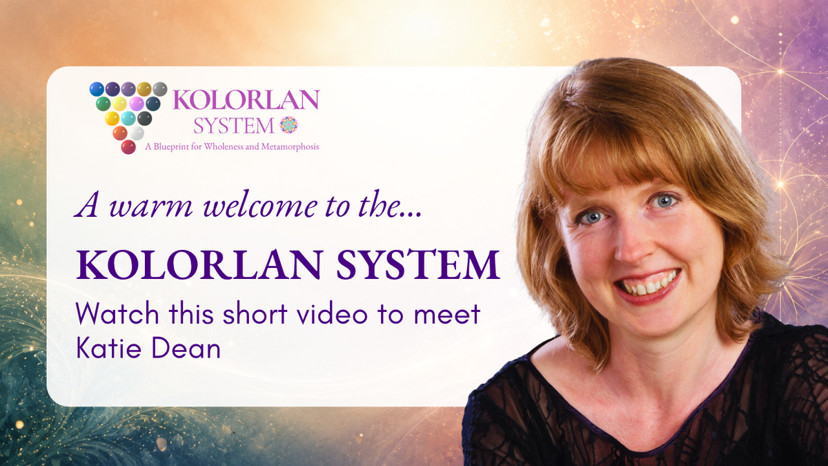 Load video: Watch a short welcome video from Katie Dean, introducing the Kolorlan System