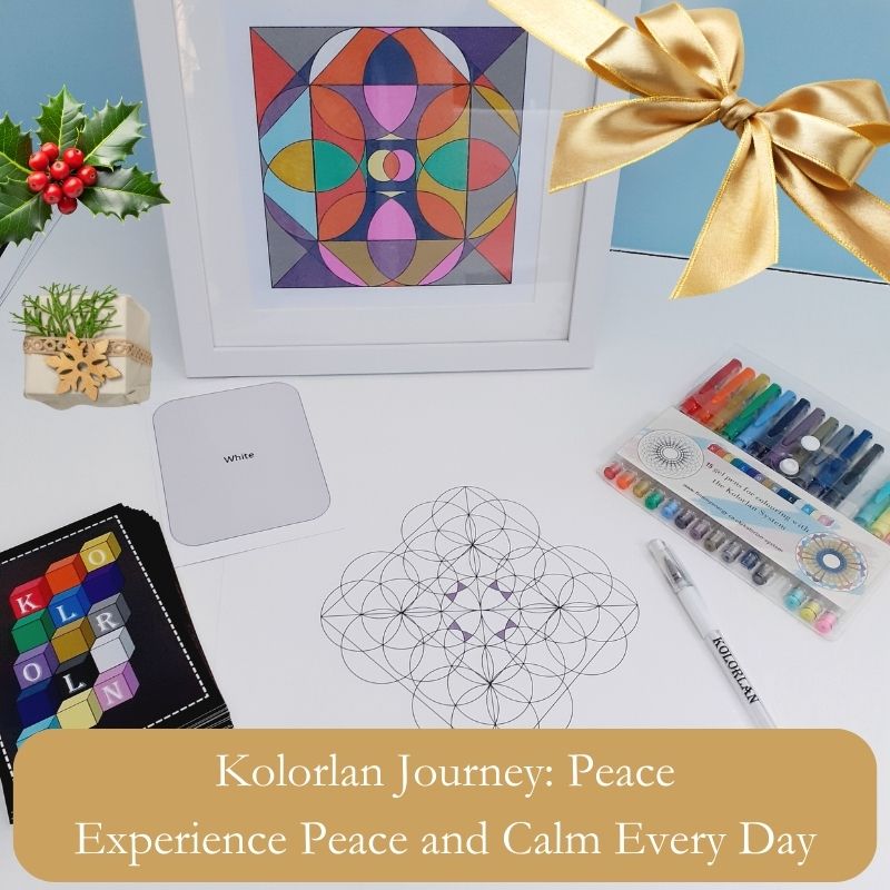 Kolorlan Journey: "Restore Peace" Adult Colouring Kit