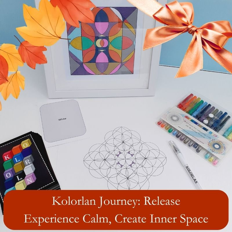Kolorlan Journey: "Release" Adult Colouring Kit