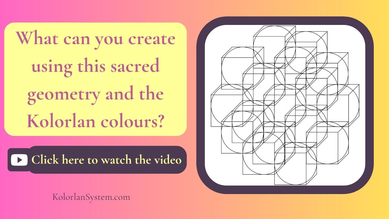 Load video: Click here to watch the video showcasing the Kolorlan geometry called &quot;spirit in body&quot;