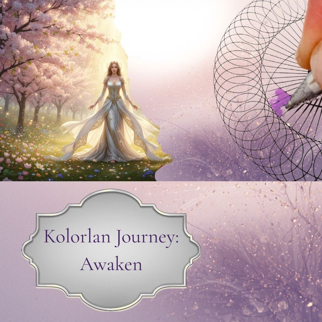 Kolorlan Journey: "Awaken" Adult Colouring Kit