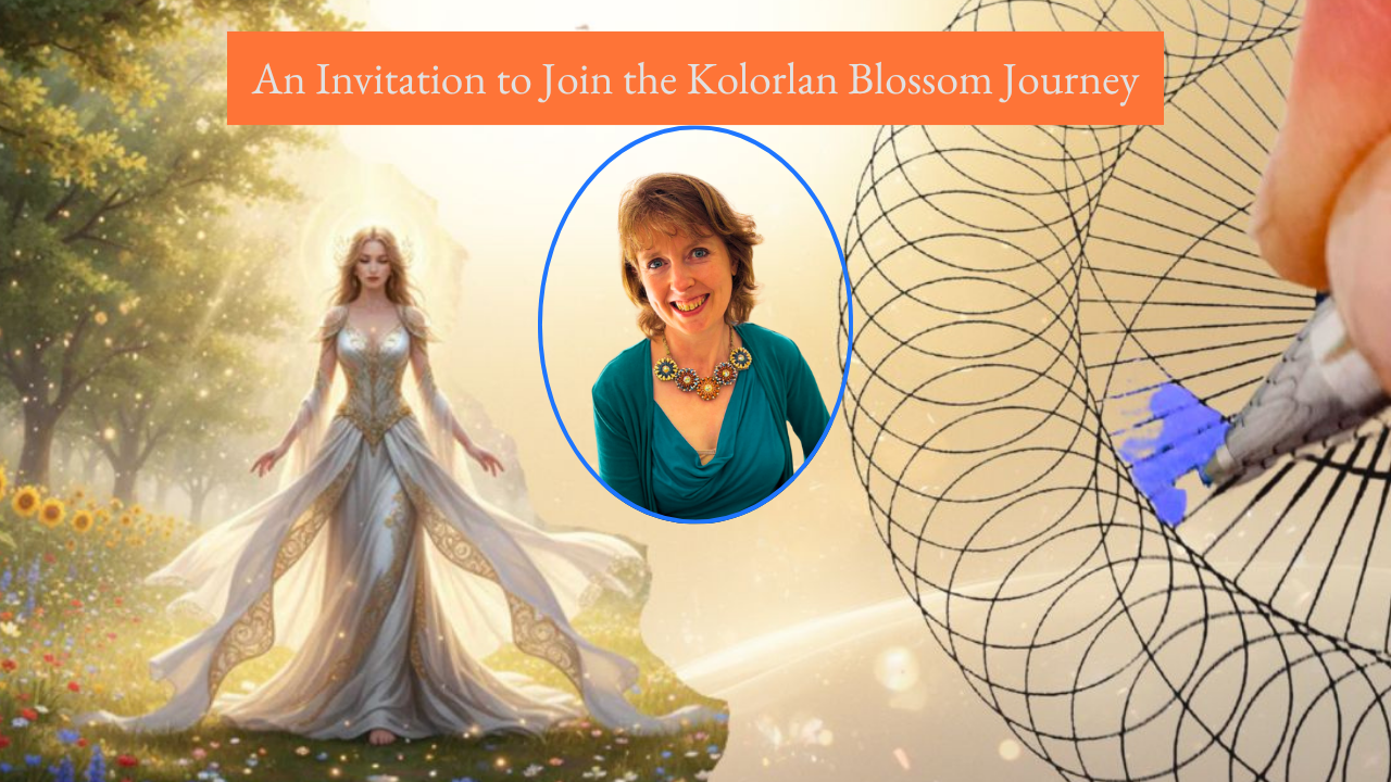 Load video: Watch this video to hear Katie describing the magic of the Kolorlan Blossom journey and discover if it's the thing you've been searching for